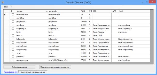 Domain Checker — DoCh